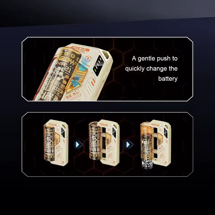 پاوربانک خشابی کولومن مدل K-P6 با ظرفیت 5000mAh دو باتری