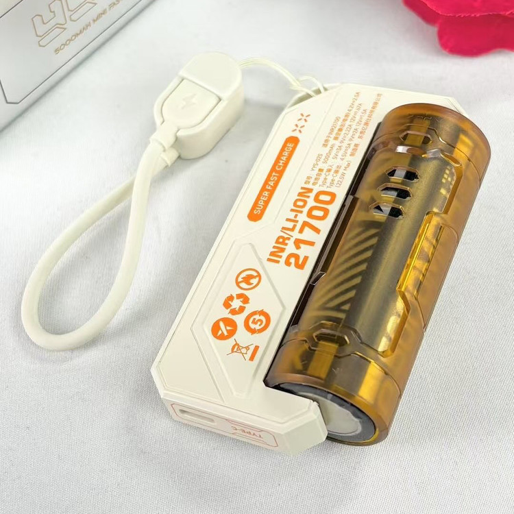 پاوربانک خشابی کولومن مدل K-P6 با ظرفیت 5000mAh دو باتری