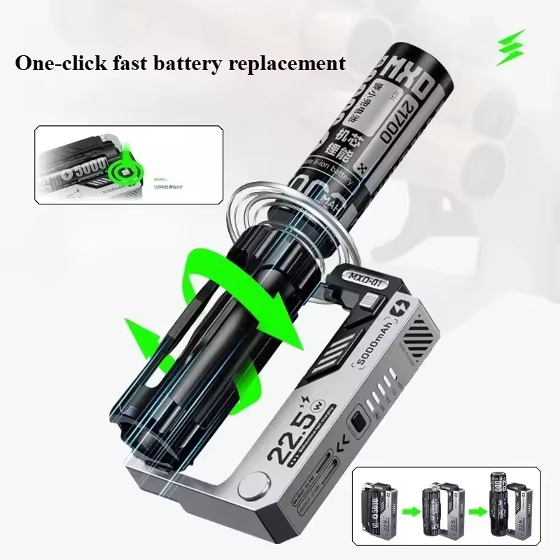 پاوربانک ام‌ ایکس دی مدل MXD-01 ظرفیت 5000 میلی امپر ساعت