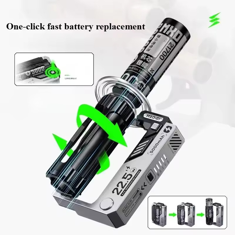 پاوربانک ام ایکس دی مدل MXD-01 ظرفیت 5000 میلی امپر ساعت