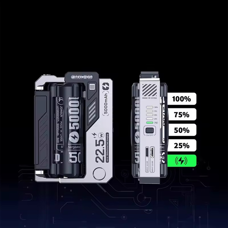 پاوربانک ام ایکس دی مدل MXD-01 ظرفیت 5000 میلی امپر ساعت