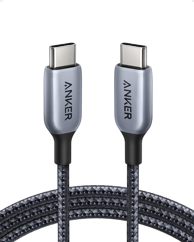 کابل شارژ 0.9 متری انکر مدل Anker Prime USB-C to USB-C Cable A88E2