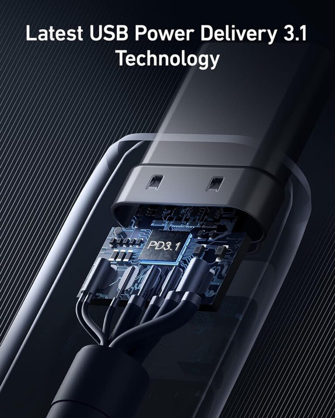 کابل شارژ 0.9 متری انکر مدل Anker Prime USB-C to USB-C Cable A88E2