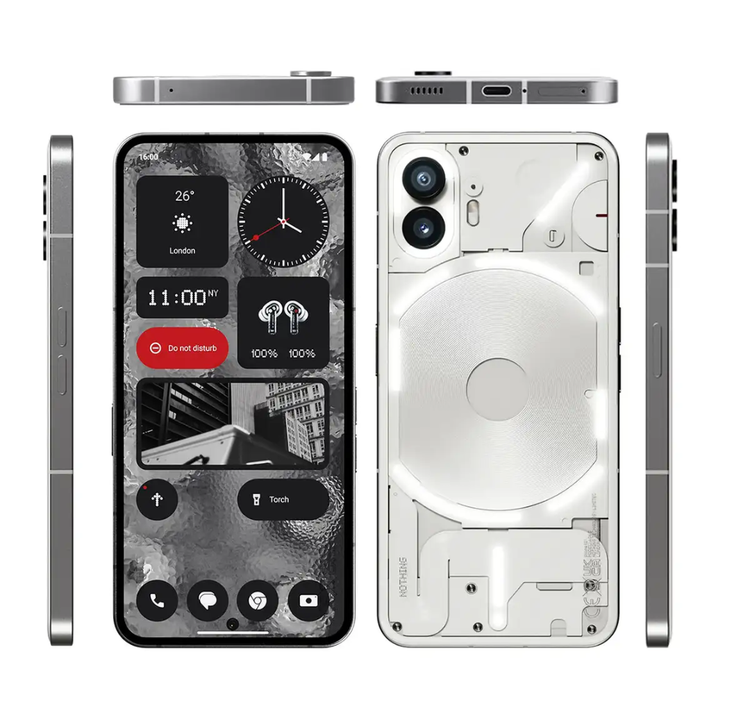 گوشی ناتینگ فون Nothing Phone 2 5G | حافظه 256 رم 12 گیگابایت